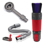 Kit di accessori spazzola antigraffio per aspirapolvere Dyson V7 V8 V10 V11 V15, 3-in 1 Red, 3-in-1 Gray, 4-in-1 Red, 4-in-1 Gray