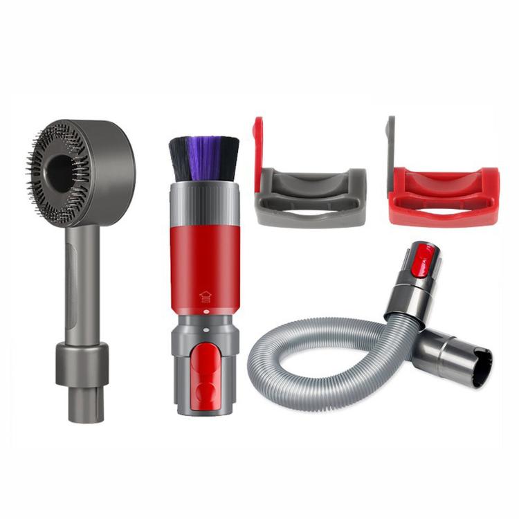Kit di accessori spazzola antigraffio per aspirapolvere Dyson V7 V8 V10 V11 V15, 3-in 1 Red, 3-in-1 Gray, 4-in-1 Red, 4-in-1 Gray
