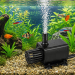 Pompa sommergibile CC per filtri acquari, pompe di sovralimentazione, QR50R 5V 1.2W-USB, QR50D 12V 10W-DC, QR50B 5V 4.8W-USB