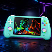SJGAM M31 HD Console di gioco portatile retrò con joystick RGB da 5,1 pollici e grafica 3D arcade., 64GB, 128GB, 256GB