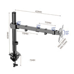 Computer Monitor Single-Arm Rotating Lifting Stand, ZX-MT011N