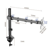 Computer Monitor Single-Arm Rotating Lifting Stand, ZX-MT011N