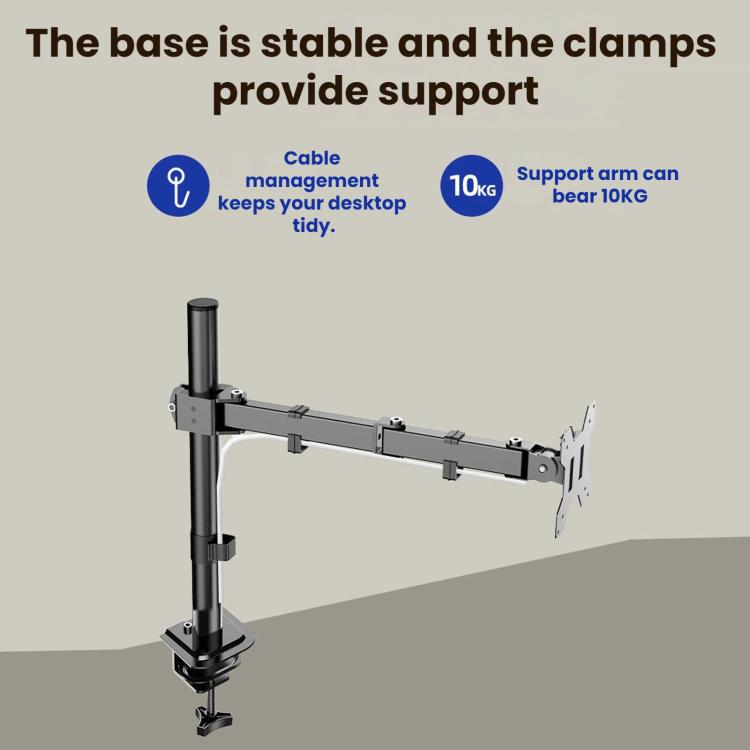 Computer Monitor Single-Arm Rotating Lifting Stand, ZX-MT011N