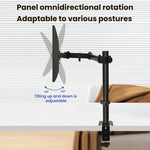 Computer Monitor Single-Arm Rotating Lifting Stand, ZX-MT011N