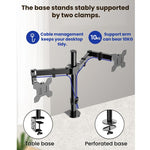 Desk Clamp Style Multi-Angle Rotating Laptop Screen Stand With Height Adjustment, ZX-MT022