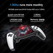 Console portatile per videogiochi SJGAM M25 con schermo HD., 64GB, 128GB, 256GB, 64GB+2pcs Game Controller, 128GB+2pcs Game Controller, 256GB+2pcs Game Controller