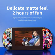 Console portatile retrò Q3 HD con schermo grande e joystick., Blue 32G, Blue 64G, Red 32G, Red  64G