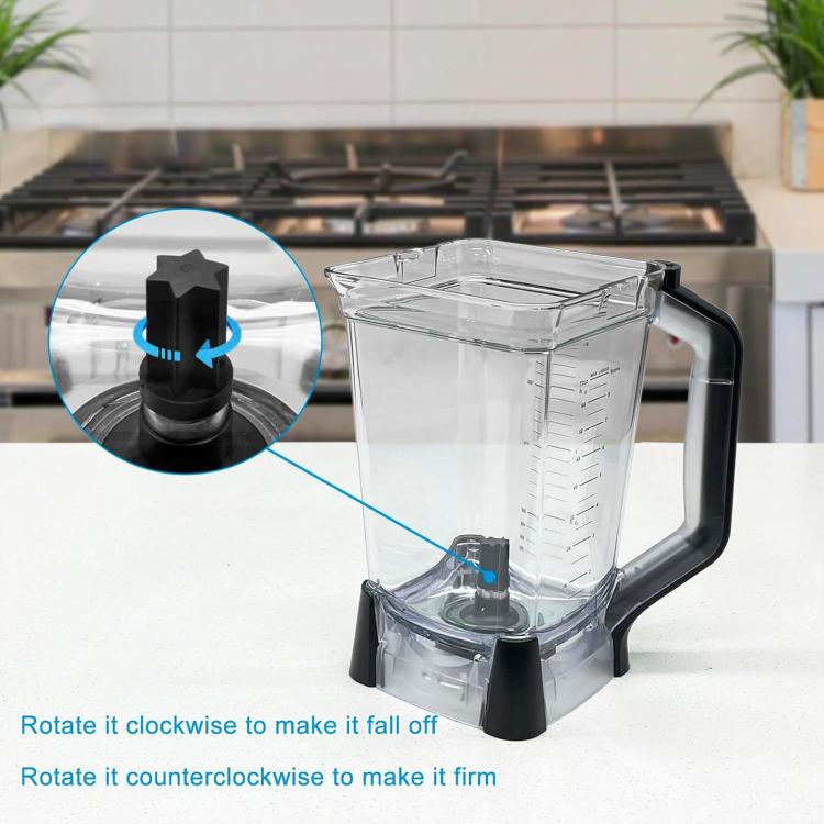 Kit di montaggio e fissaggio per lame della caraffa Ninja BL660/BL660A Series da 72 oz, BL660/BL660A