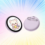 Display dinamico per badge anime con touchscreen HD da 1,85 pollici, app Bluetooth.