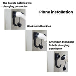 Supporto staffa per connettore ricarica EV J1772 USA