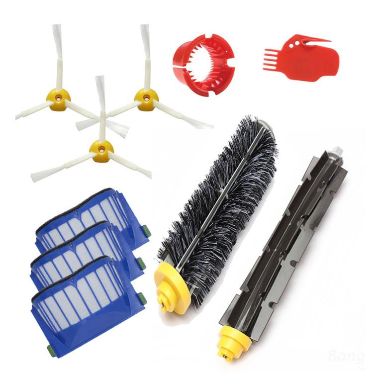 Kit di ricambi 10 in 1 per iRobot Roomba serie 600, 690, 650, 620, 630, 651, 655 e 614., 10 In 1