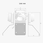 Supporto per cavo stazione ricarica Tesla NACS modello C
