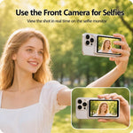 Schermo magnetico per selfie Dispositivo di mirroring dello schermo del telefono Fotocamera posteriore Monitor wireless