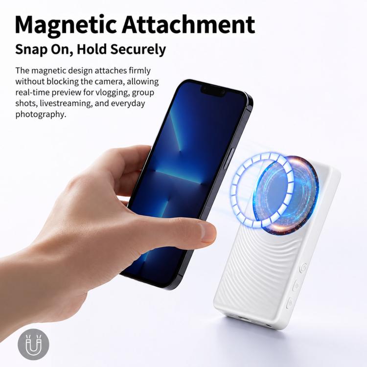 Schermo magnetico per selfie Dispositivo di mirroring dello schermo del telefono Fotocamera posteriore Monitor wireless