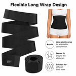 Fascia modellante da donna per il controllo dell'addome, elastica, 5M, 6M