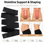Fascia modellante da donna per il controllo dell'addome, elastica, 5M, 6M