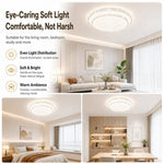 Lampadario principale del soggiorno Lampadario per camera da letto con protezione per gli occhi