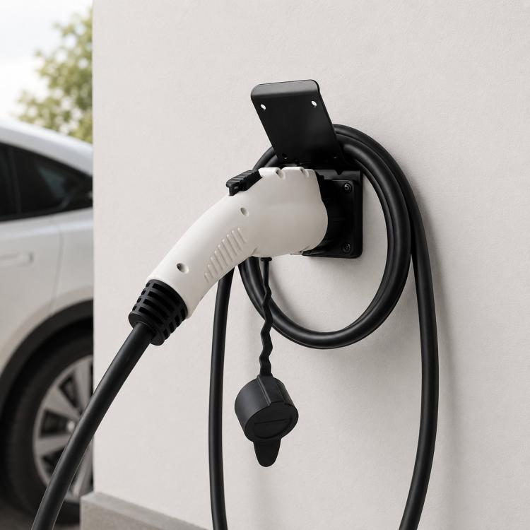 Supporto per cavo ricarica veicoli elettrici J1772 USA