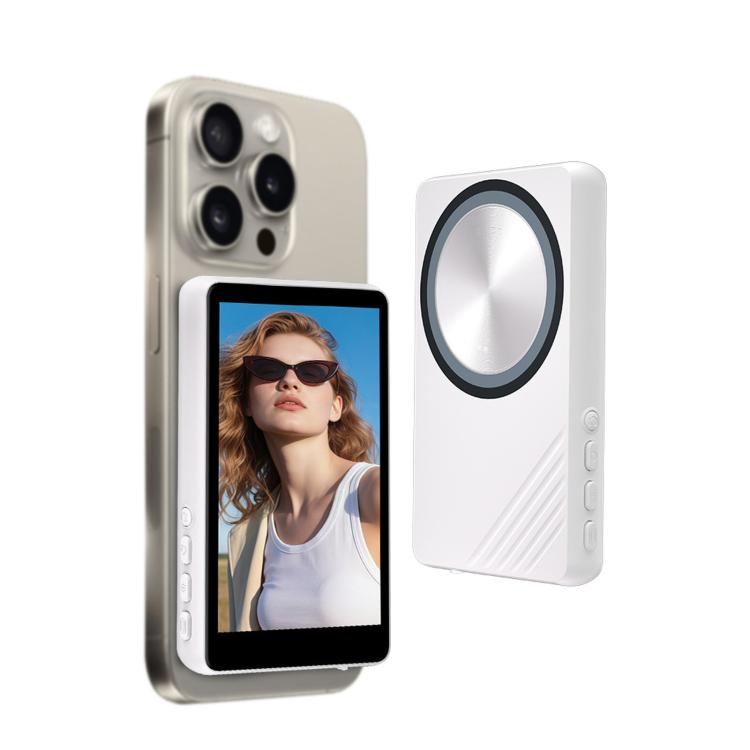 Specchio magnetico display 4" per selfie con fotocamera posterior