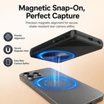 Specchio magnetico per schermo del telefono, fotocamera posteriore wireless, display per selfie