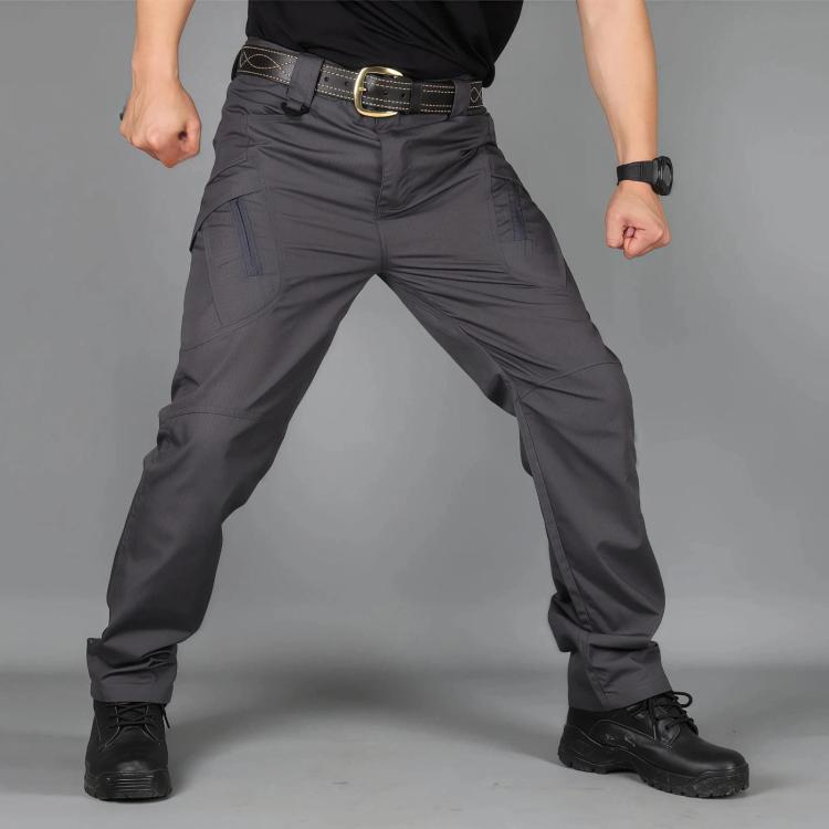 Pantaloni lunghi da trekking uomo resistenti e traspiranti
