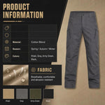 Pantaloni lunghi da trekking uomo resistenti e traspiranti