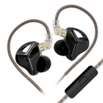 Auricolari in-ear dinamici KZ ZVX PRO con cavo da 1,2 m, bassi profondi e audio Hi-Fi per monitoraggio., Standard, With Mic