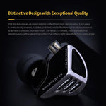 Auricolari in-ear dinamici KZ ZVX PRO con cavo da 1,2 m, bassi profondi e audio Hi-Fi per monitoraggio., Standard, With Mic