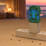 Repellente per zanzare portatile riscaldato tramite USB, ideale per il campeggio all'aperto.