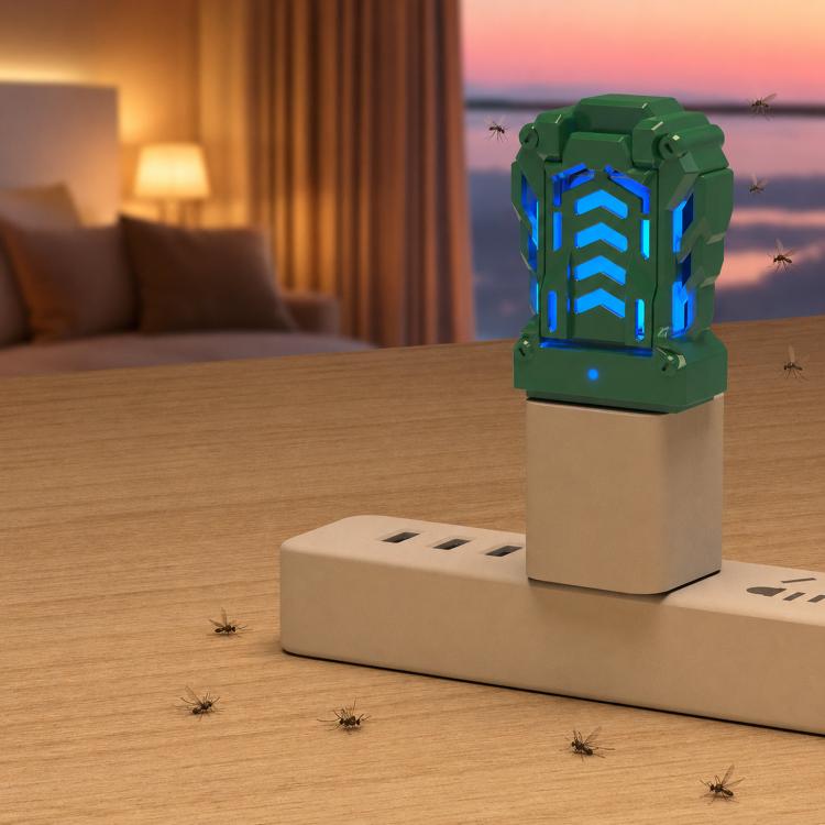 Repellente per zanzare portatile riscaldato tramite USB, ideale per il campeggio all'aperto.