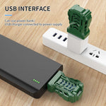Repellente per zanzare portatile riscaldato tramite USB, ideale per il campeggio all'aperto.