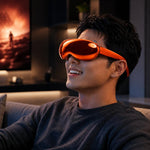 Visore VR intelligente 4K Ultra HD con proiezione 3D da 1.000 pollici, visore da gioco universale, WIFI Orange, WIFI Black, DP Orange, DP Black, WIFI Orange+TX Cable, WIFI Black+TX Cable, DP Orange+HDMI To DP cable, DP Black+HDMI To DP cable