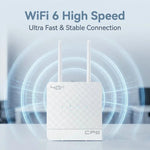 4G CPE WIFI Router Mobile Router With SIM Card Slot Wi-Fi 6 Hotspot, Style 1