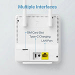 4G CPE WIFI Router Mobile Router With SIM Card Slot Wi-Fi 6 Hotspot, Style 1