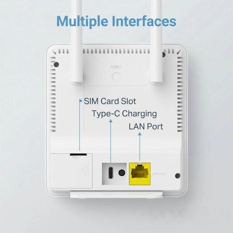 4G CPE WIFI Router Mobile Router With SIM Card Slot Wi-Fi 6 Hotspot, Style 1