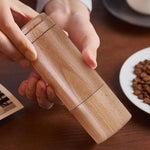 Macinacaffè manuale piccolo, portatile e regolabile, Beechwood Small, Beechwood Large, Black Walnut Small, Black Walnut Large, Beechwood Long, Oak Natural Color, Oak Coffee Color