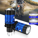 Faro anteriore ad alta potenza da 50 W per moto, modello N13, con connessione diretta.