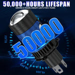 Faro anteriore ad alta potenza da 50 W per moto, modello N13, con connessione diretta.