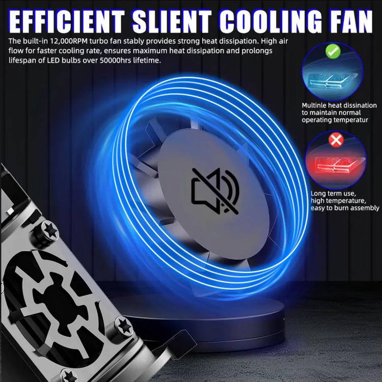 Faro anteriore ad alta potenza da 50 W per moto, modello N13, con connessione diretta.