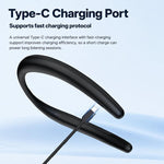 Altoparlante Bluetooth wireless a fascia da collo, portatile, per sport all'aria aperta e corsa.
