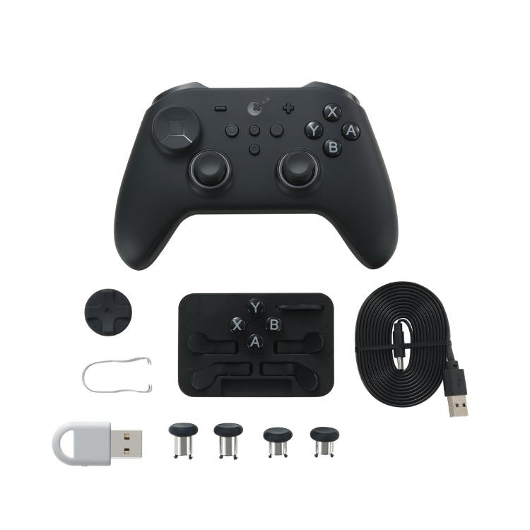 Controller wireless GuliKit TT MAX con joystick TMR regolabili a 720 gradi e gamepad con motore a levitazione magnetica per Switch/Switch 2, PC e iOS., TT MAX Black, TT MAX Grey