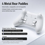 Controller wireless GuliKit TT MAX con joystick TMR regolabili a 720 gradi e gamepad con motore a levitazione magnetica per Switch/Switch 2, PC e iOS., TT MAX Black, TT MAX Grey
