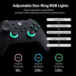 Controller wireless GuliKit TT MAX con joystick TMR regolabili a 720 gradi e gamepad con motore a levitazione magnetica per Switch/Switch 2, PC e iOS., TT MAX Black, TT MAX Grey