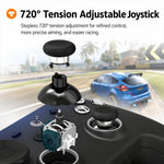 Controller wireless GuliKit TT MAX con joystick TMR regolabili a 720 gradi e gamepad con motore a levitazione magnetica per Switch/Switch 2, PC e iOS., TT MAX Black, TT MAX Grey