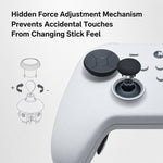 Controller wireless GuliKit TT MAX con joystick TMR regolabili a 720 gradi e gamepad con motore a levitazione magnetica per Switch/Switch 2, PC e iOS., TT MAX Black, TT MAX Grey