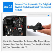 Joystick elettromagnetico di ricambio per Steam Deck OLED