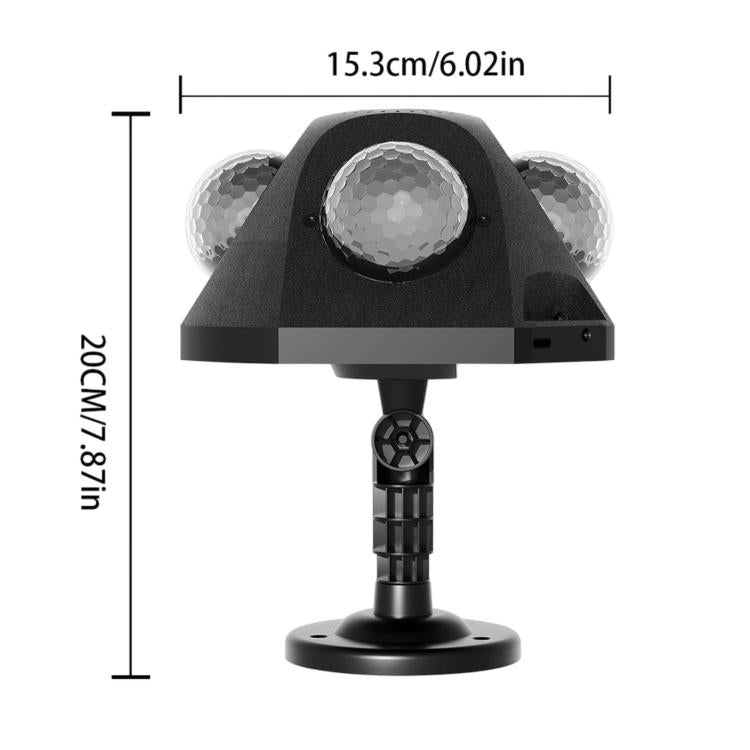 EMS-54 Luce laser a LED per feste, luce stroboscopica da palco per festival e intrattenimento, US Plug, EU Plug, UK Plug, AU Plug