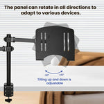 10-32 Inch Desktop Monitor Cantilever Lifting And Rotating Tray Stand, ZX-MT025S