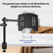 10-32 Inch Desktop Monitor Cantilever Lifting And Rotating Tray Stand, ZX-MT025S