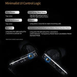 Auricolari Bluetooth KZ-Carol con riduzione attiva del rumore, tecnologia Hi-Fi ANC (Active Noise Cancellation), auricolari TWS., Carol